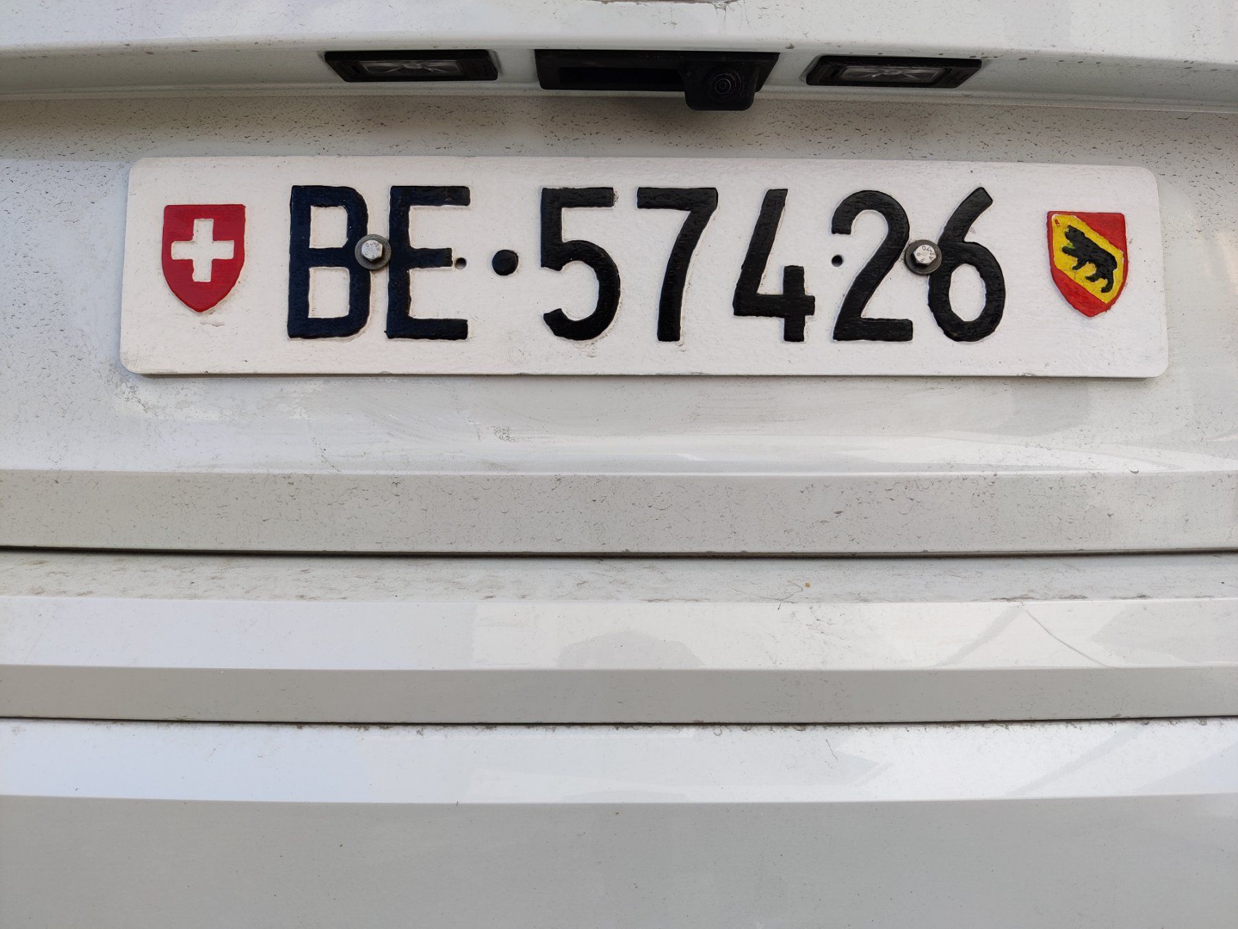 Insegne: altes Kontrollschild / Autonummer BE – Usato da Bellmund venduto da Jegga 1