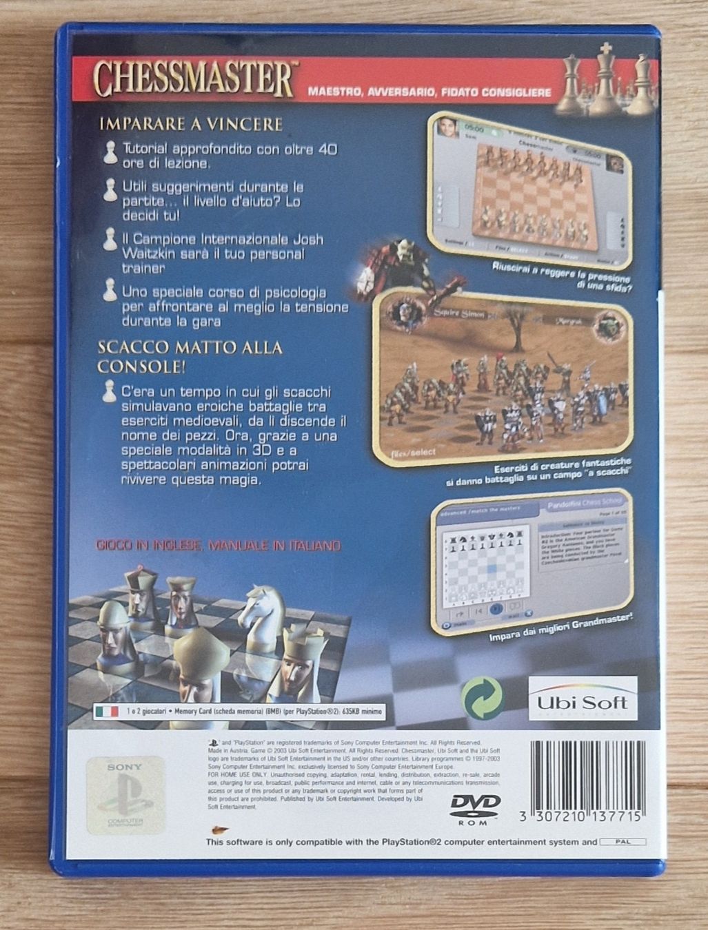 Giochi: Chessmaster PS2 - Gioco di scacchi – Usato da Gordola venduto da lul_g86d 1