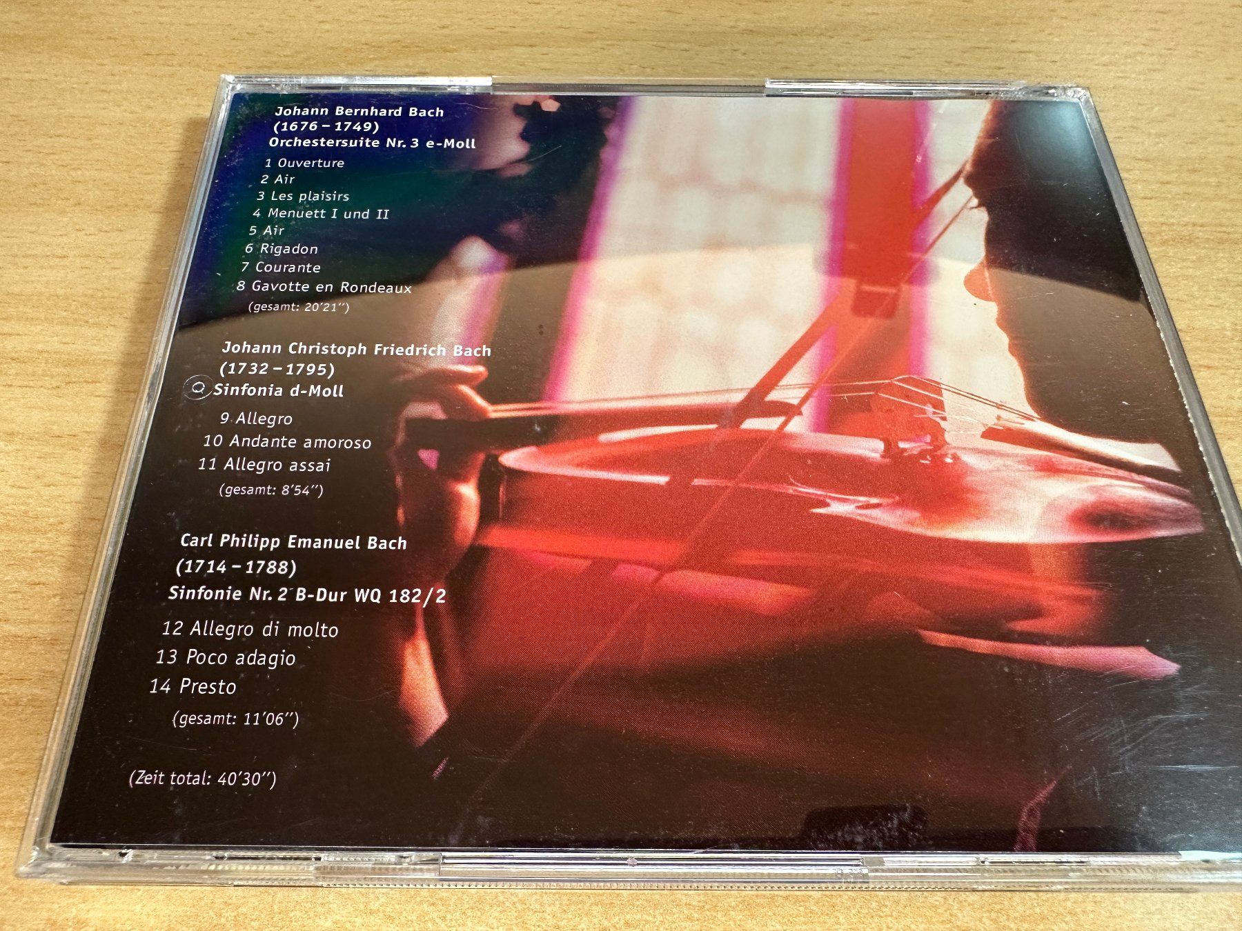 CDs: Y3 Bach Capriccio Barock Orchester Basel – Gebraucht aus Rikon im Tösstal von Alpenmutz 1