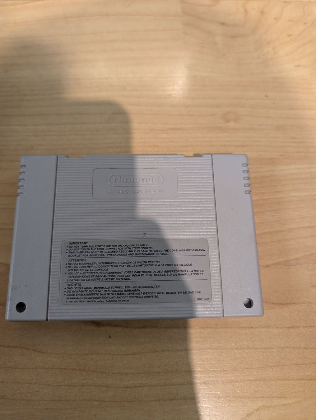 Giochi: Warlock super Nintendo – Usato da Giubiasco venduto da Ticinerd 1