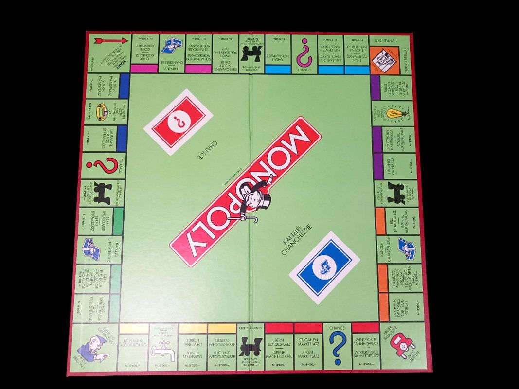 Parker Jeux: PARKER Monopoly Schweiz/Suiss – D'occasion à Hünenberg par Restwert_Zug 2