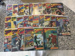 Superman Ehapa Komplett Traumzustand 1975!