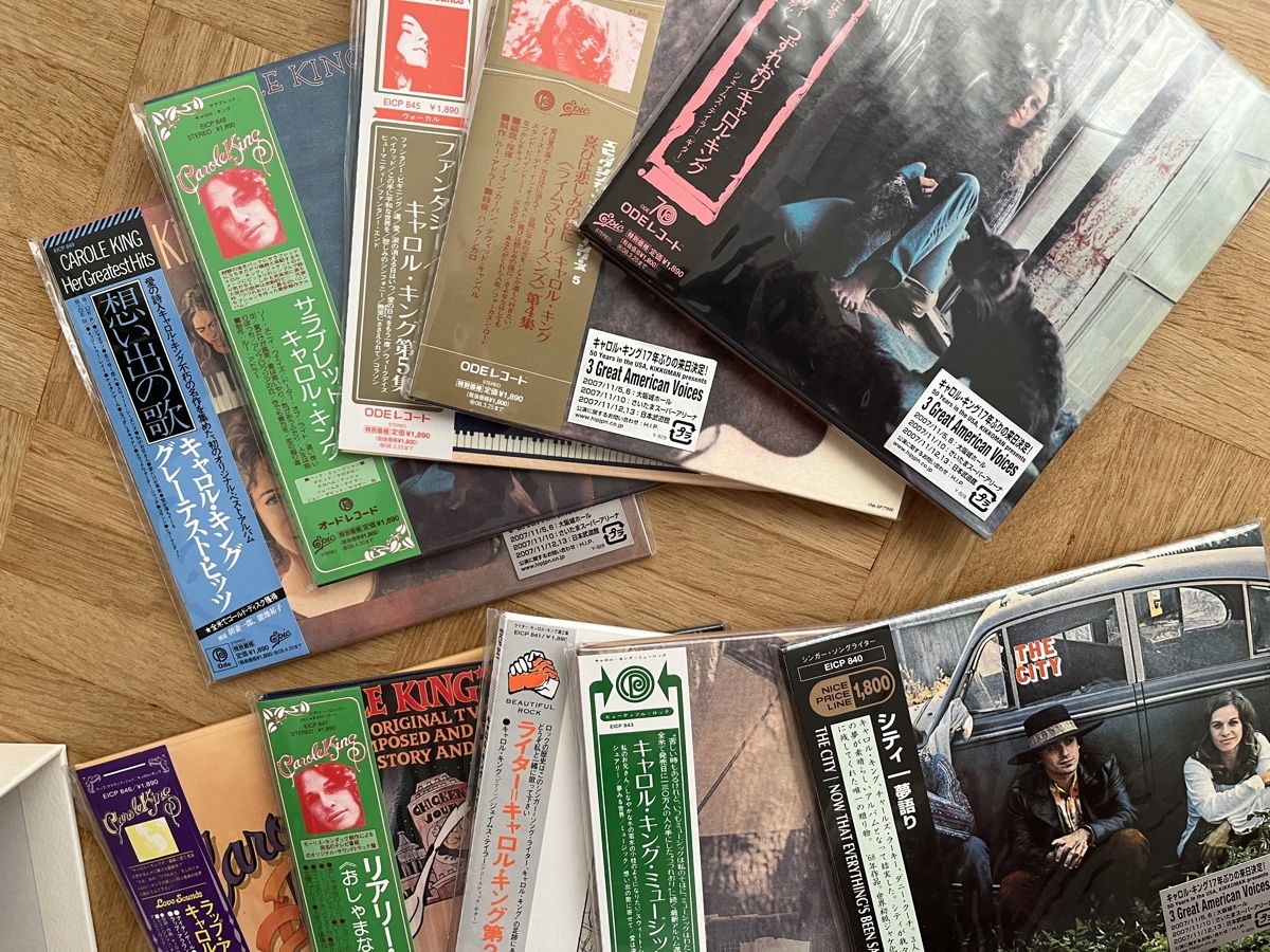 Carole King Mini LPs (=CDs) Box Set MINT RAR- Japan Importe | Kaufen ...