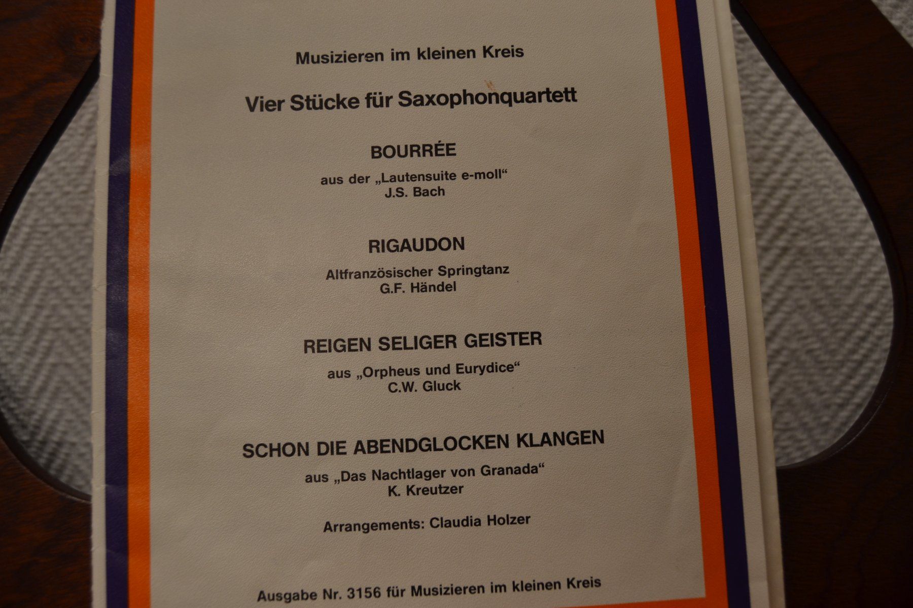 Libri: Vier Stücke für Saxophonquartett – Usato da Büron venduto da Lizali