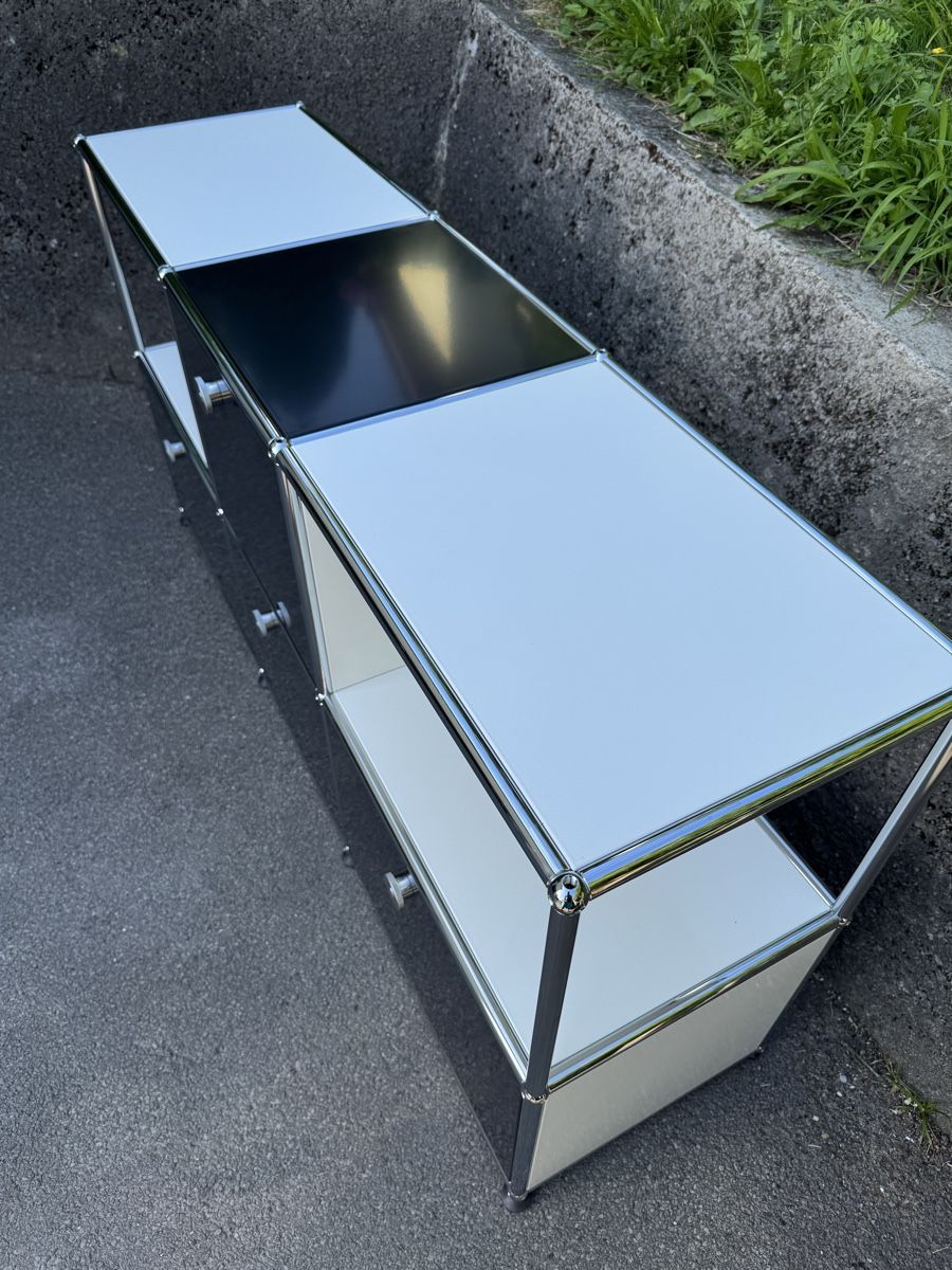 USM Cassettiere: USM Haller Sideboard schwarz/weiss – Usato da Rüti ZH venduto da ZdieKralle 7