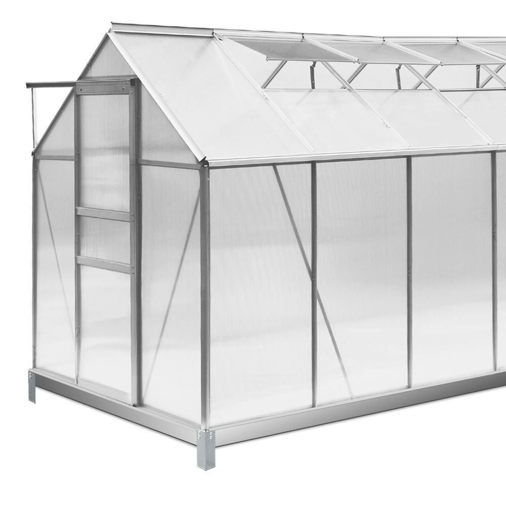 Gartenhäuser & Gewächshäuser: Deuba M4: 380x190cm Fundament Stahl – Neu und originalverpackt aus Bottighofen von zaap 1