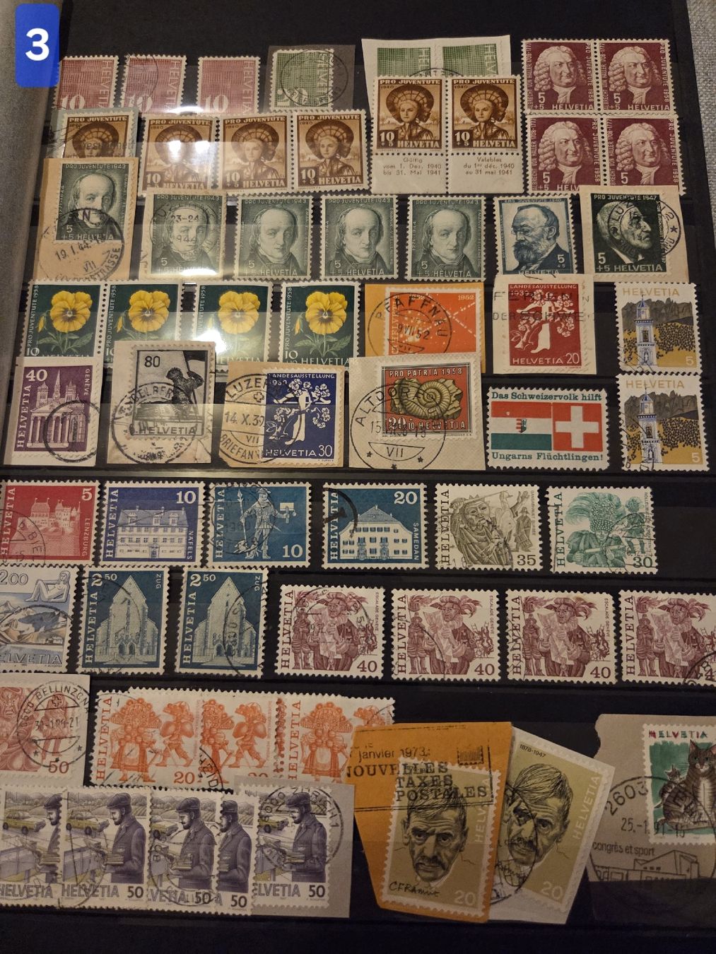 Alle Briefmarken: album timbres suisse – Gebraucht aus la Chaux-de-Fonds von Firenze6 2