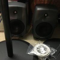Genelec 8340x2 complete Set with GLM and Monitor-stands