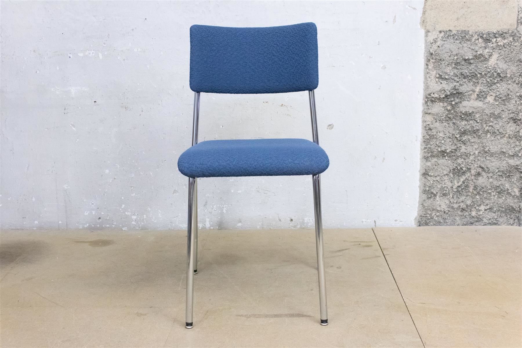 Horgen Glarus Stühle: Horgenglarus Stuhl Forum II blauer Stoff – Gebraucht aus Zürich von ZuercherBrockenhaus 2
