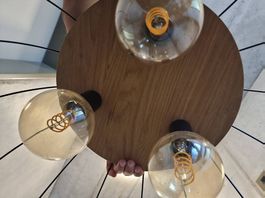 Lampe aus dem Möbelhaus Pfister