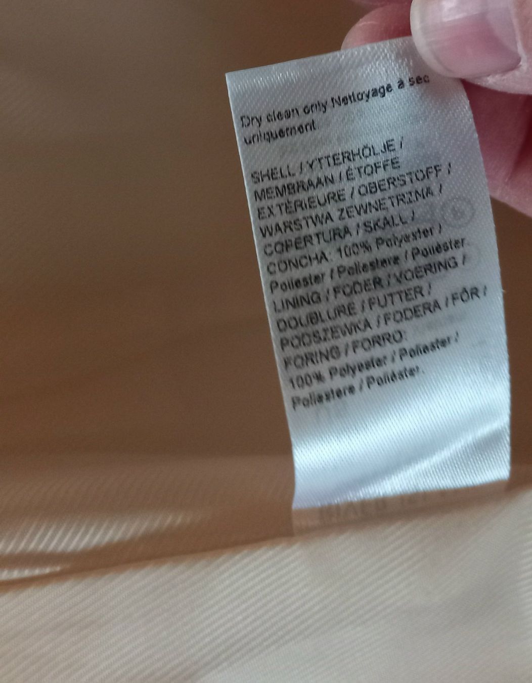 Cappotti: CREMEFARBENER MANTEL MIT GÜRTEL Gr- L – Nuovo (secondo la descrizione) da Rikon im Tösstal venduto da maverik08 4