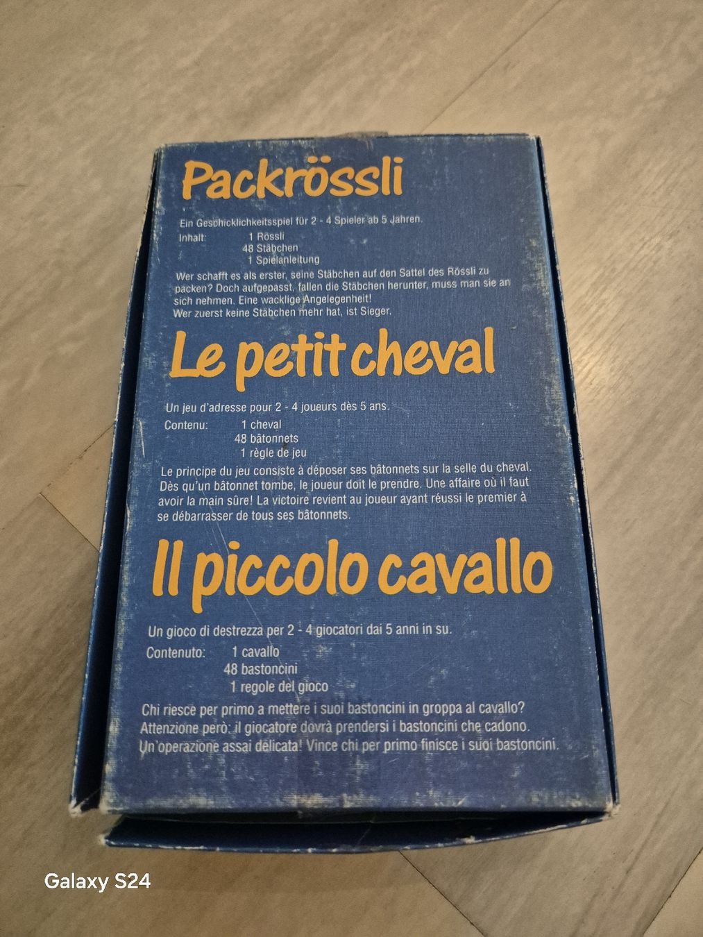 Carlit Spiele: Spiel Packrössli – Gebraucht aus Stansstad von Kyra014 1