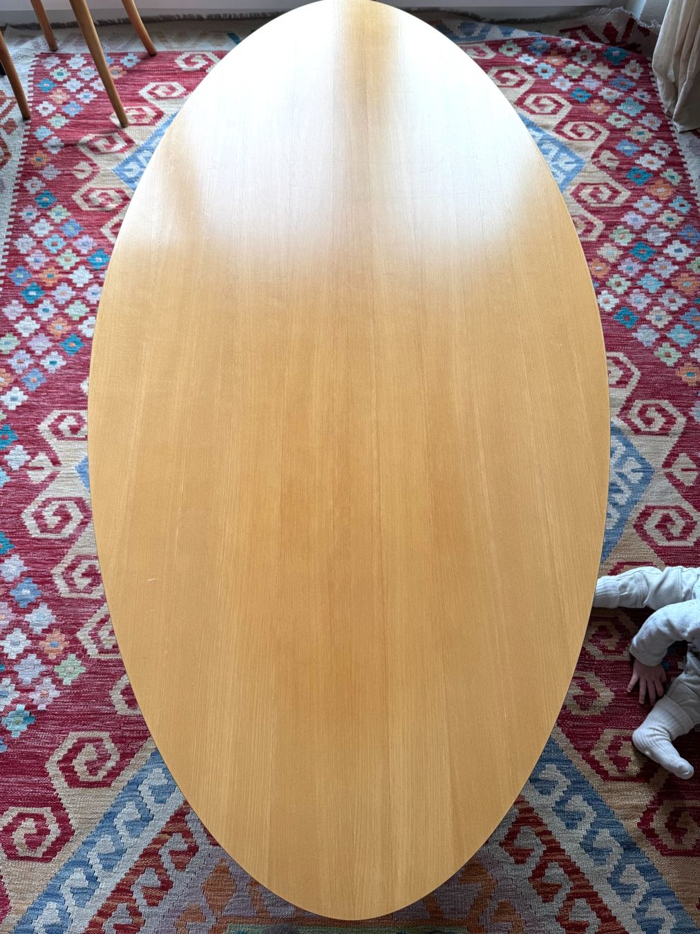 Ikea Tische: Vintage Ovaler Buchenholz Couch Tisch – Gebraucht aus Mettmenstetten von sagavintage 5