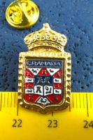 GRANADA SPANIEN WAPPEN PIN GOLDIG