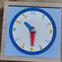 Horloge d'apprentissage en bois, parfait pour les enfants!