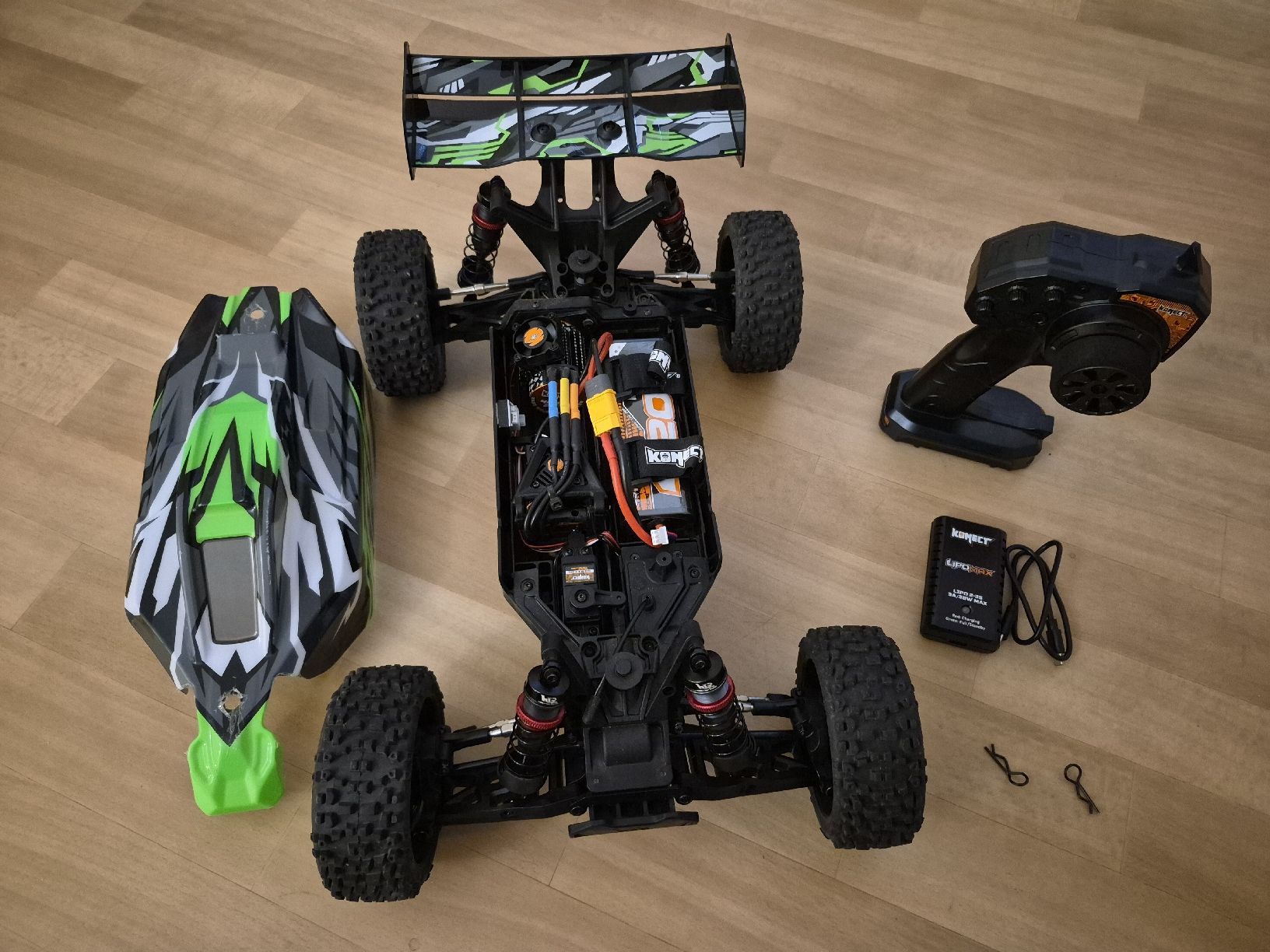 RC Modellbau: Hobbytech Buggy Rogue 2.0 Grün RTR 1:8 – Gebraucht aus Dielsdorf von BARDARRU 1