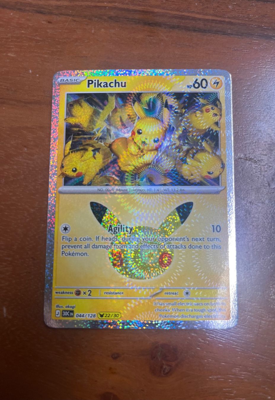 Pokémon Sammelbilder & Trading cards: Pokemon 30th Pikachu (Nr 044) – Neu (gemäss Beschreibung) aus Winterthur von saloun