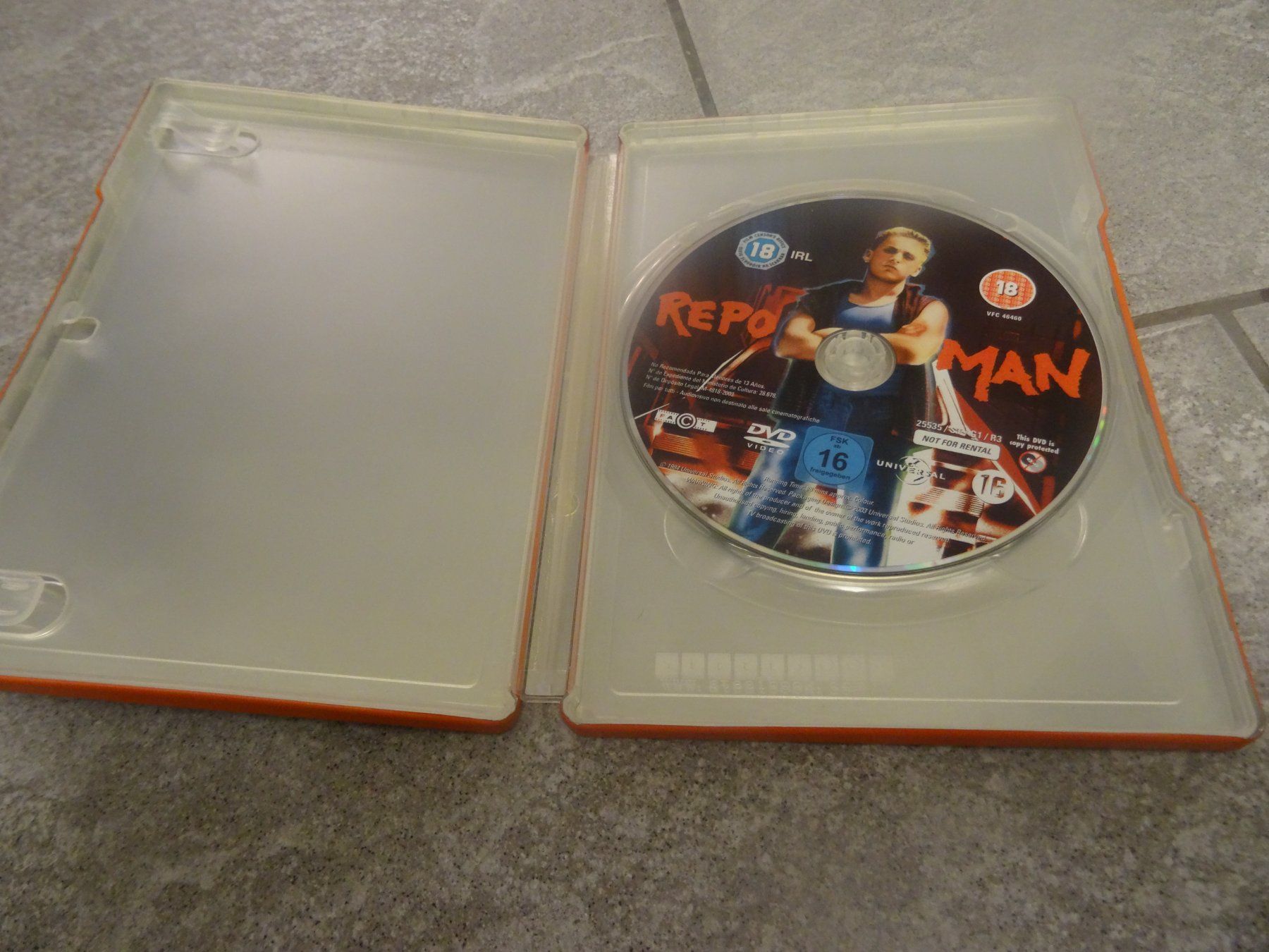 Alle DVDs: DVD Repo Man STEELBOOK – Gebraucht aus Olten von Disc-Verkauf 1