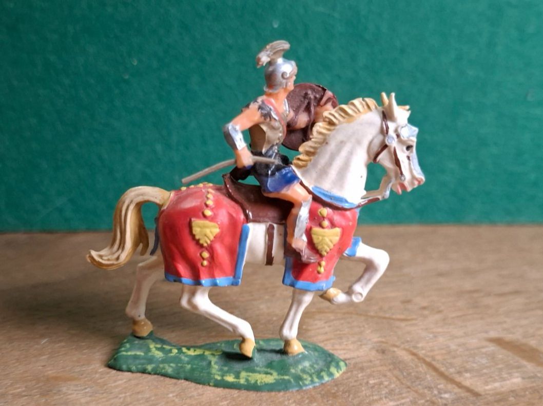 Elastolin Giocattoli: Elastolin Römer Legionär Ritter Soldat Spielfigur - Mini – Usato da Schlieren venduto da Svenja7 1