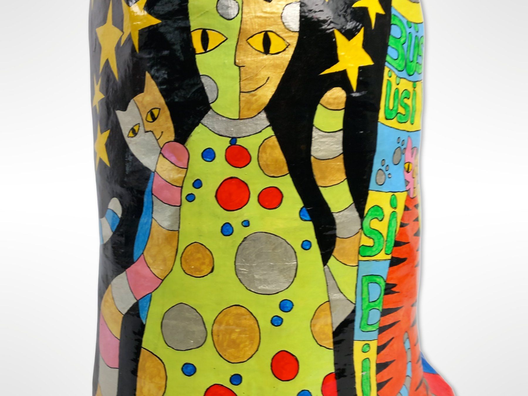 Sculture & Statue: PopArt grosse Katzenfigur – Usato da Suhr venduto da Restwert_Suhr 6