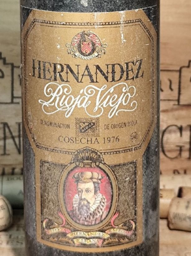 Rioja Wein: 1976 Rioja Viejo Hernandez – Neu und originalverpackt aus Büsserach von Vintage-vins 1