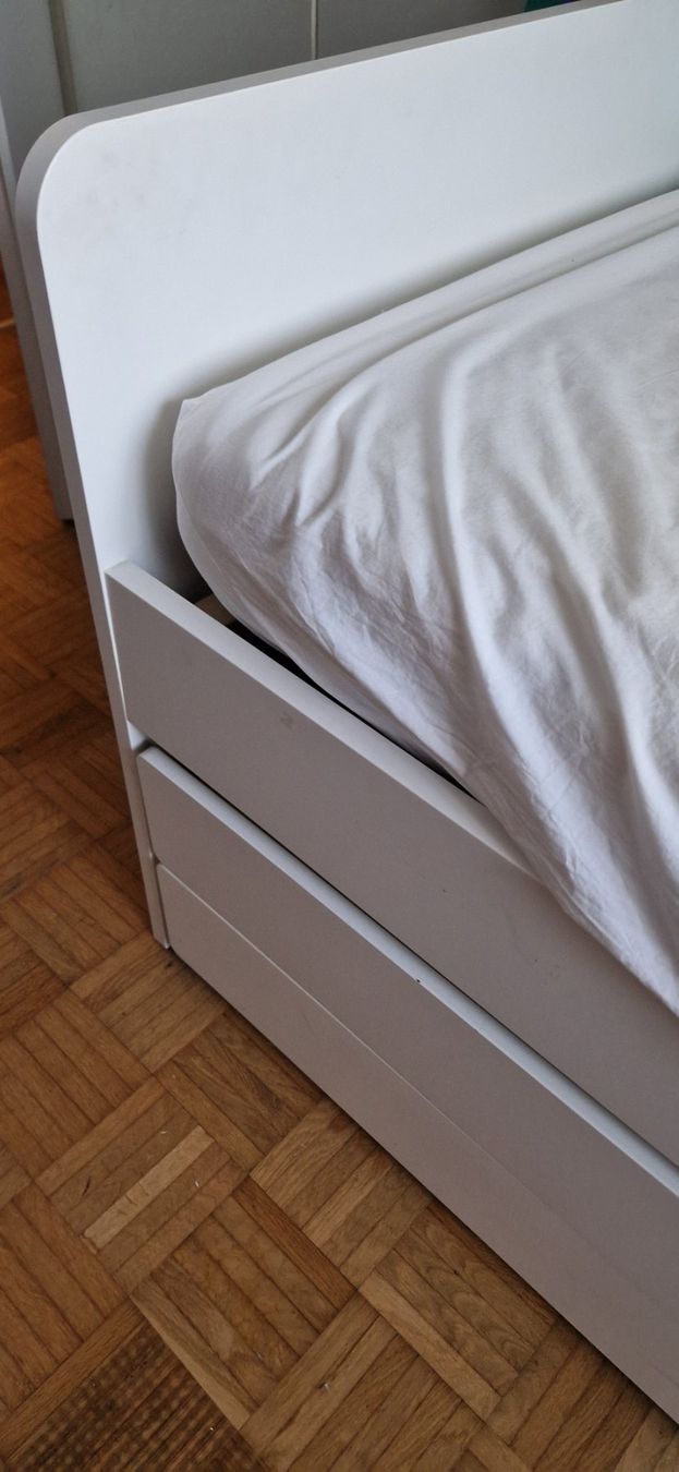 Ikea Letti: Bett mit Auszug – Usato da Reinach BL venduto da villaortensia 4