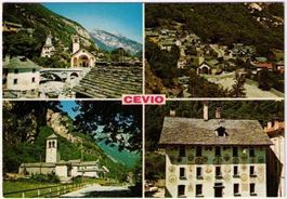 Cevio - 4 Bild AK