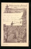 Bern, Fahnenweihe, Kirmess des Bürgertu