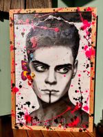 Childhhod Fame Street Art.made by Sto:ner art atelier London