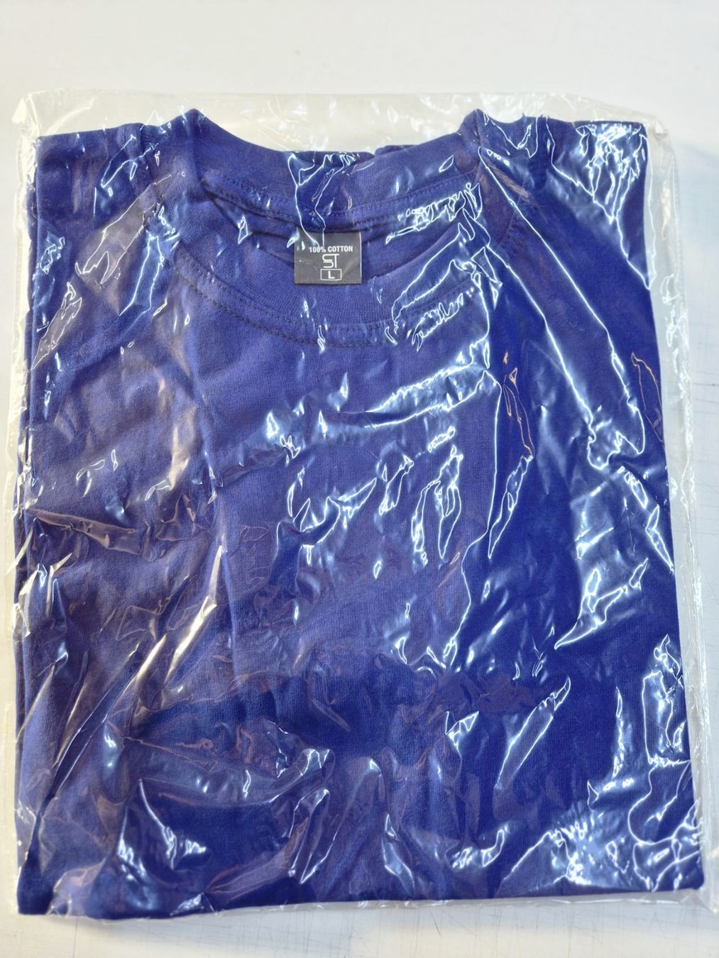 T-shirt: T-Shirts - Blau, Grösse L, 100% Baumwolle – Nuovo (secondo la descrizione) da Schwerzenbach venduto da Julbox 3