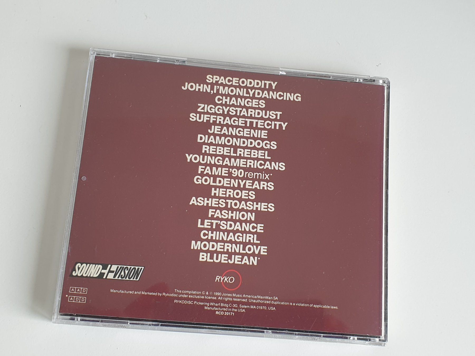 CDs: CD "Changes" von David Bowie – Gebraucht aus Uster von Andreas7 1