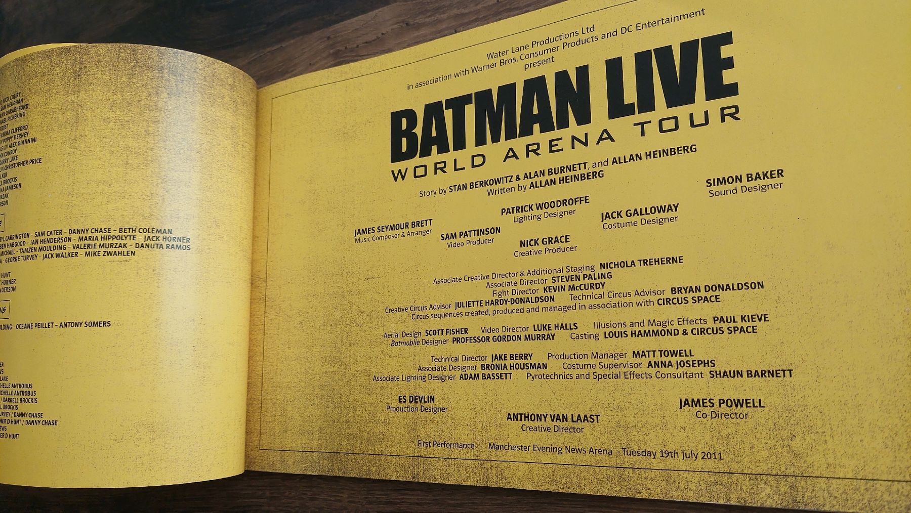 Libri: BATMAN LIVE – Usato da Embrach venduto da pz78 2
