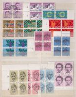 161 St. versch. 4-er-Blocks Helvetia. ETS od. Rundst. 26.1