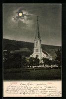 AK Cressier, Kirche bei Monschein, 1905