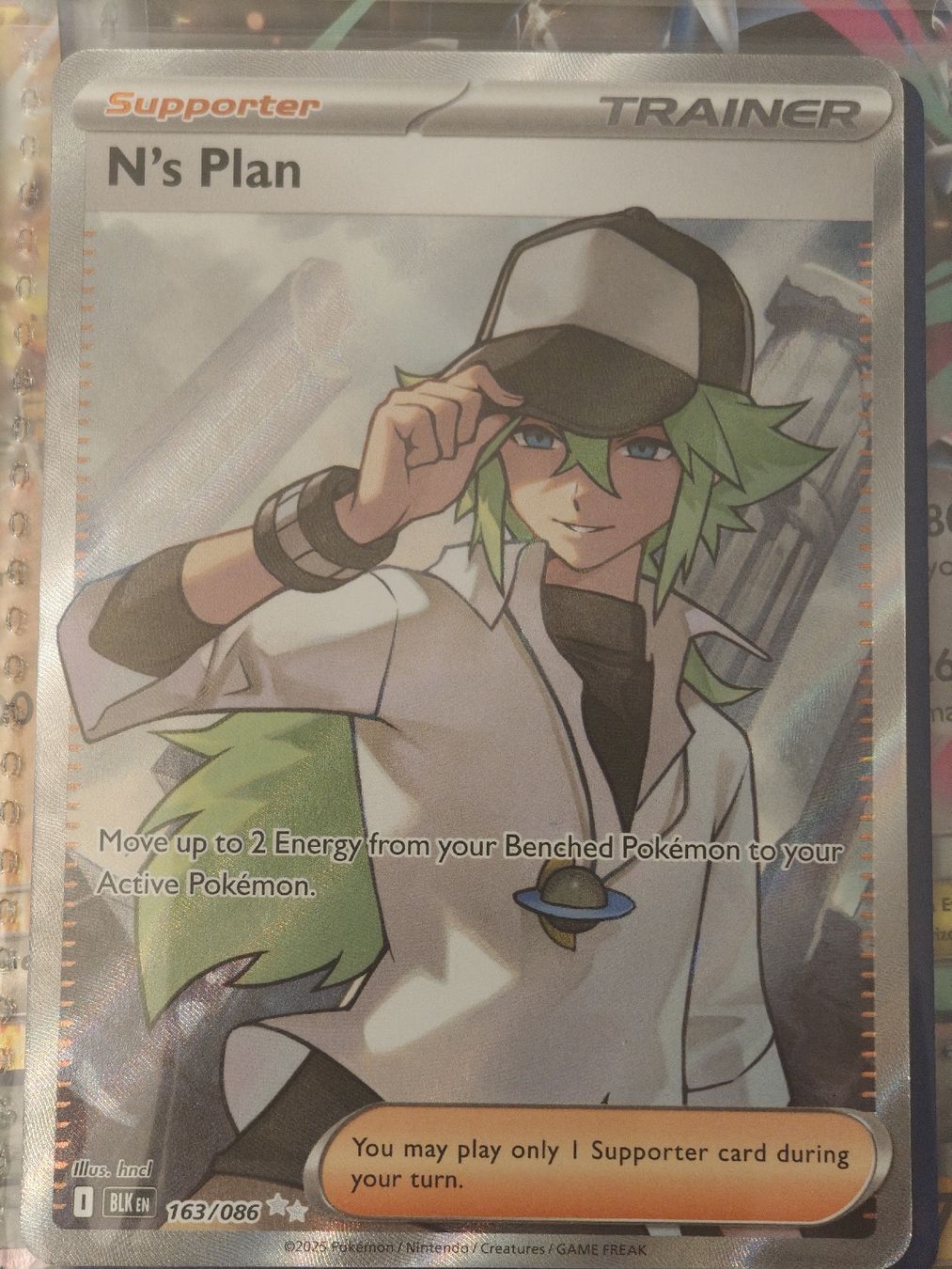 Pokémon Carte collezionabili: N's Plan 163/086 EN – Nuovo (secondo la descrizione) da Therwil venduto da Cordachu_Trade