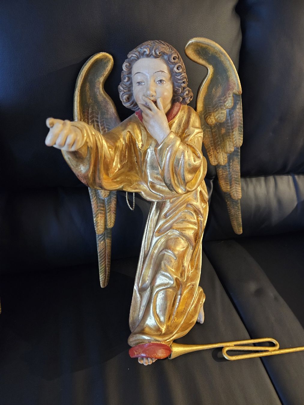 Statuette: Engel aus Holz ca1770 – Usato da Adlikon b.Regensdorf venduto da kuka02 2