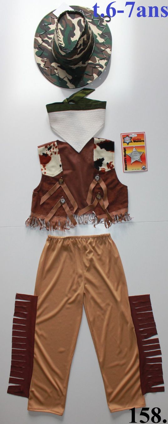 Costumi: Costume Cowboy t. 6 - 7 ans – Usato da Peseux venduto da CoolShoping