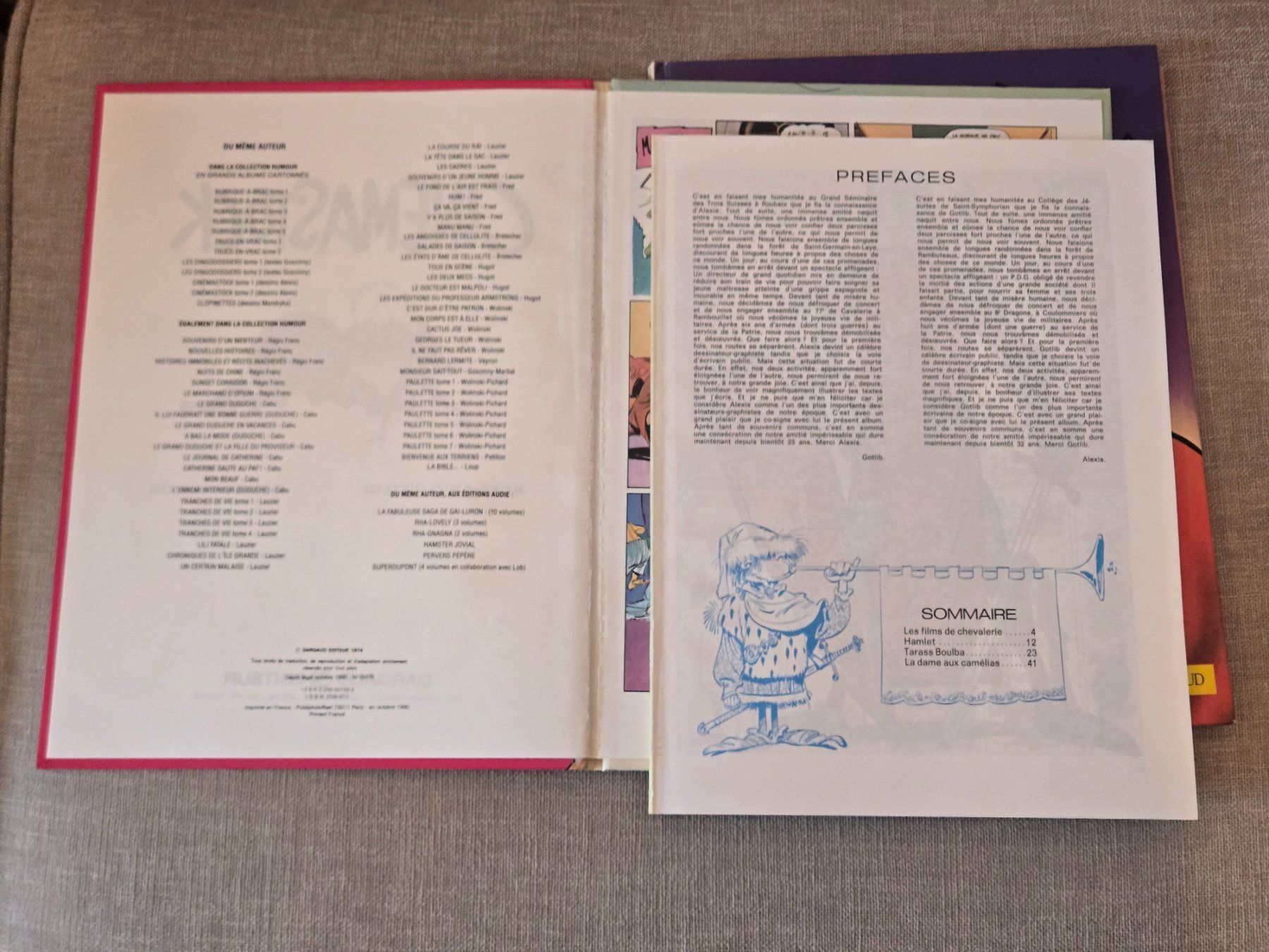Fumetti: Gotlib - Cinémastock N°1 et2 - collection complète – Usato da Crémines venduto da Blakedrake 5