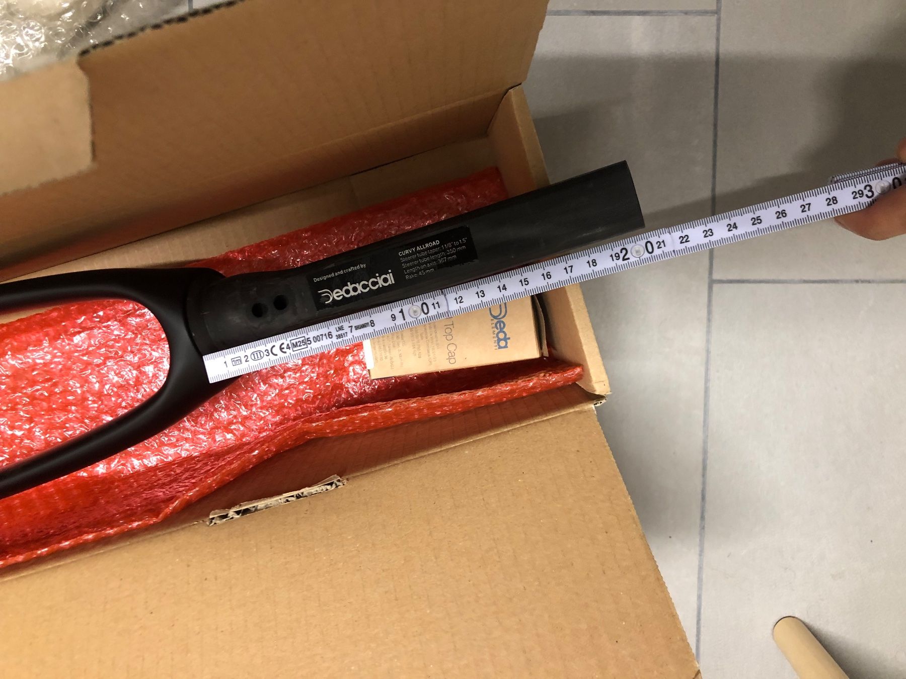 Ersatzteile: Deda DCR d-shape Allroad Gabel – Neu und originalverpackt aus Einsiedeln von Bikegeek 5