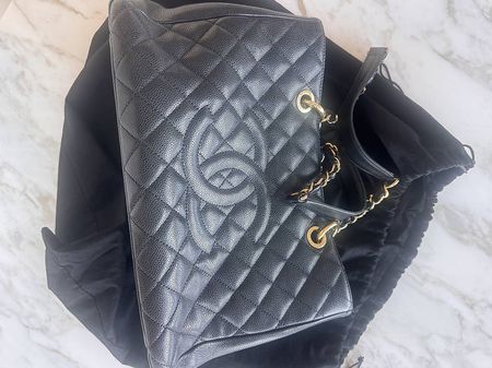 Chanel GST Caviar Black