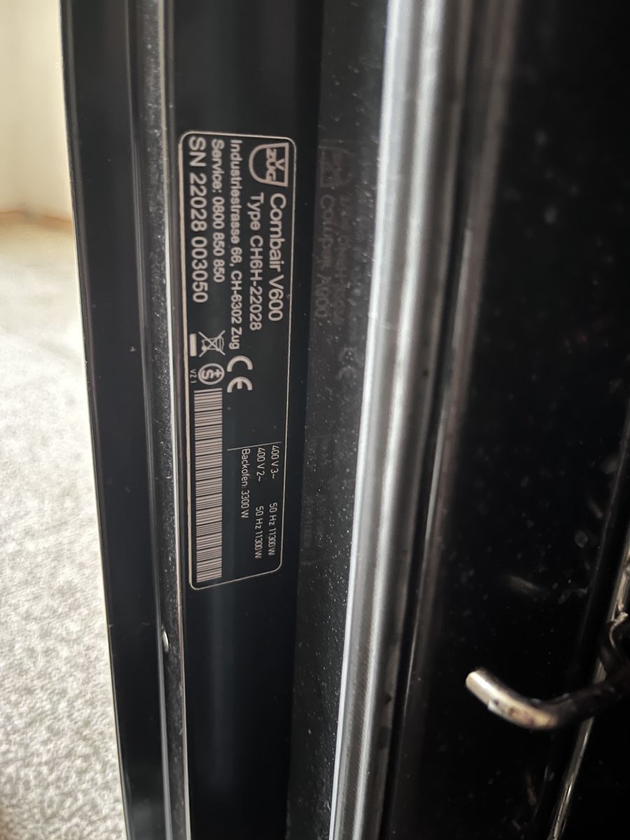 V-Zug Cucine: V ZUG CombiAir V600 Herd/Backofen – Usato da Basel venduto da AraMil 6