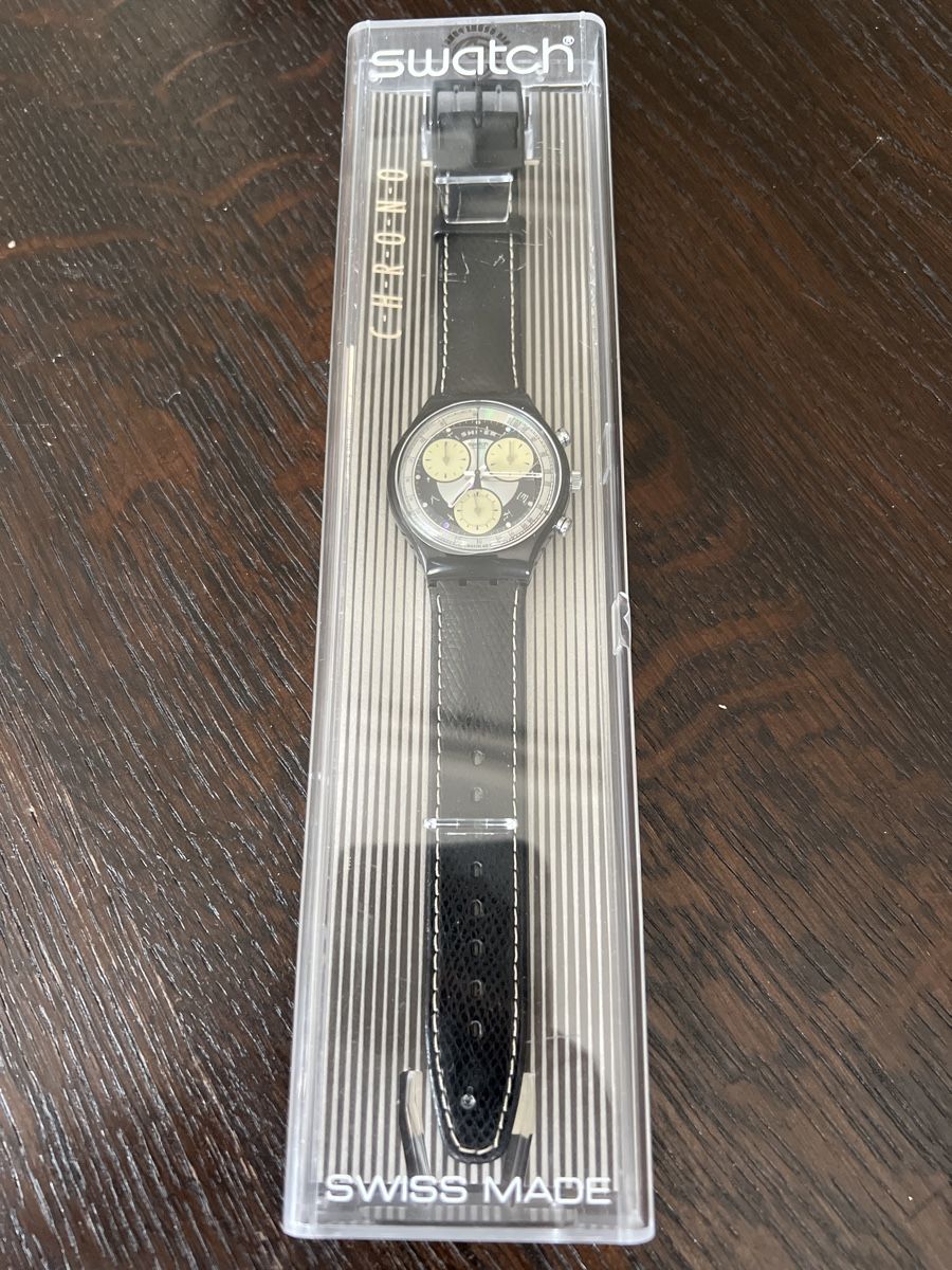 Swatch Uhren: Swatch Chrono (SCB112) Miobiao – Neu und originalverpackt aus Künten von Spike17