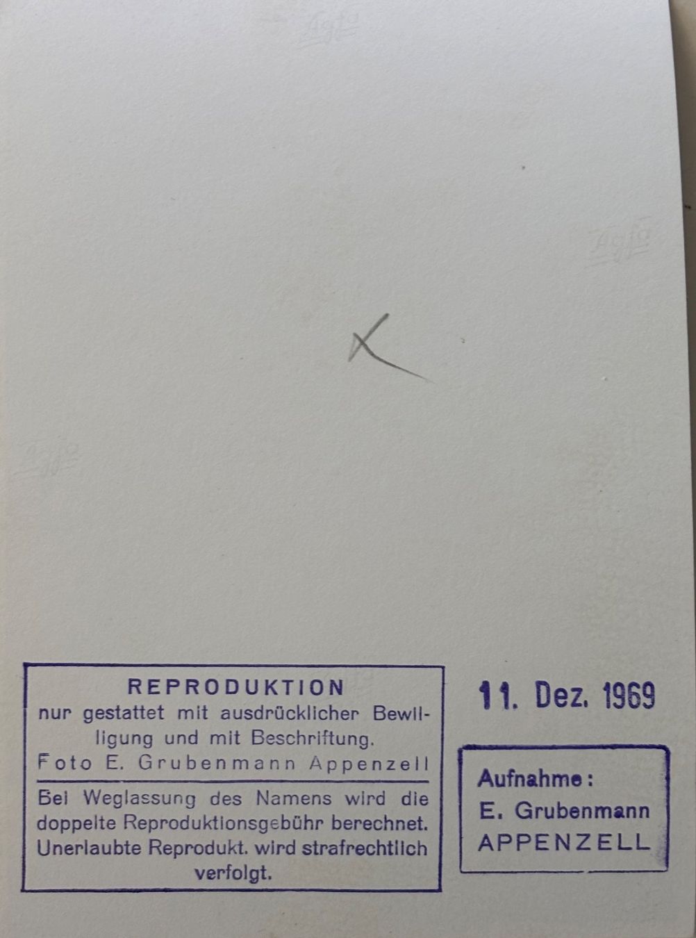 Cartoline postali: Originalfoto Emil Grubenmann, Appenzell - Kuhglocken – Usato da Frauenfeld venduto da Merk52 1