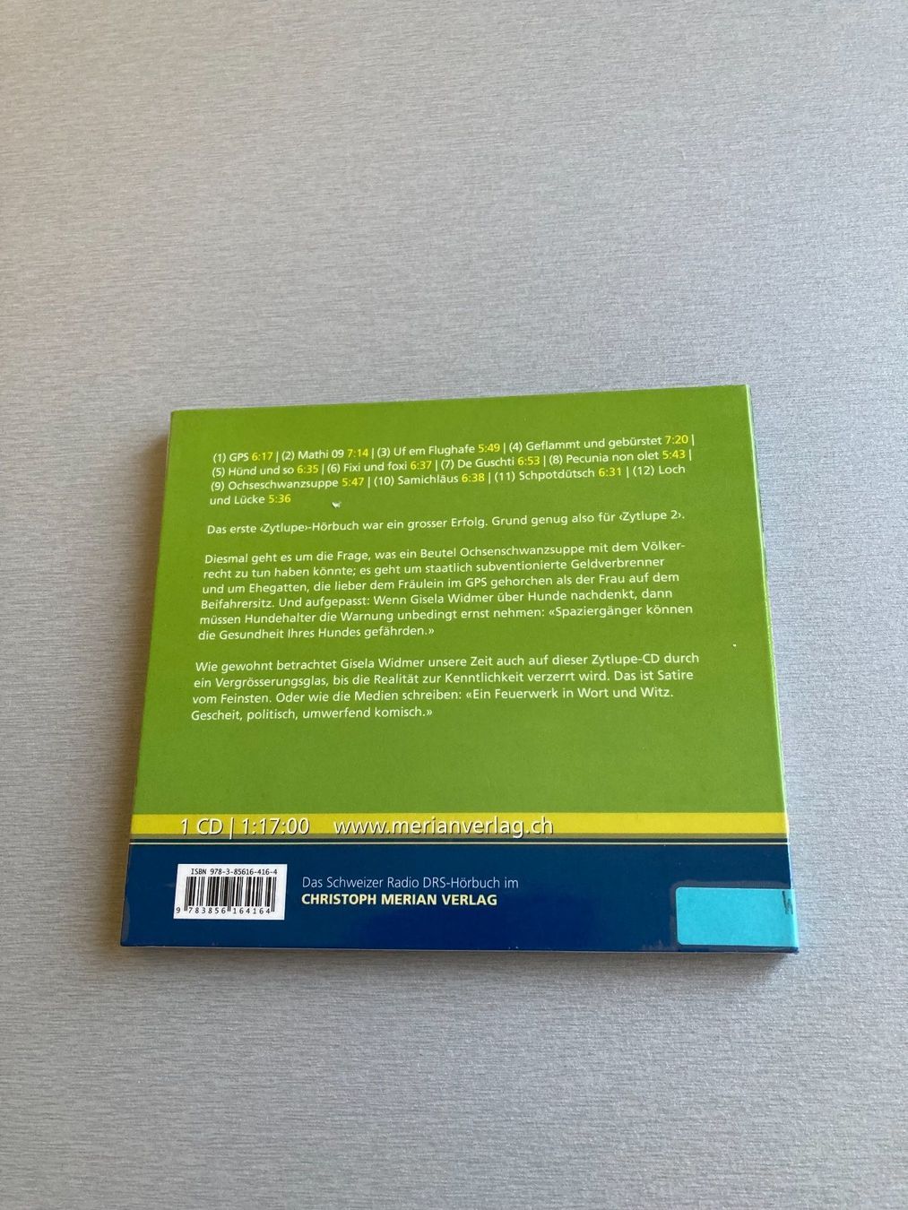 CD: CD Zytlupe 2 - Gisela Widmer – Usato da Wald ZH venduto da Liedermacher 2