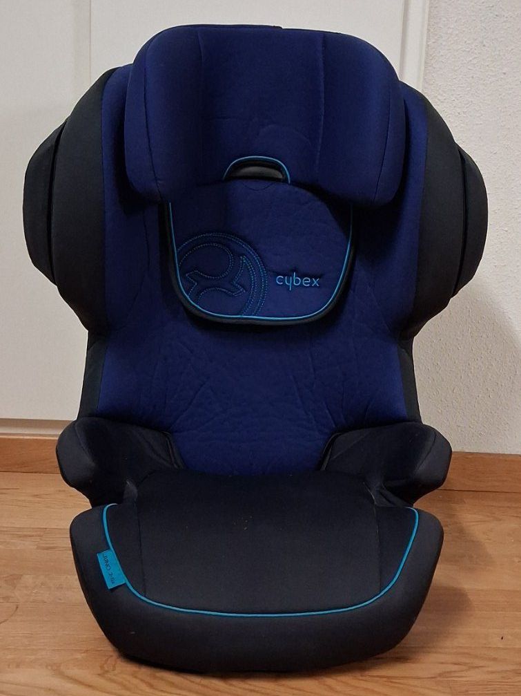 Cybex Seggiolini per auto: Kindersitz Cybex Juno 2-Fix blau schwarz – Usato da Bern venduto da KavIndustries