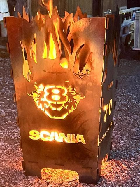 Autocarri: Scania , Feuerschale , Feuerkorb – Usato da Buttisholz venduto da Jost77 3