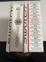 Swatch Uhr "NOI+VOI" multilingual limitierte Edition 40-60 Z