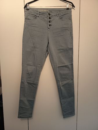 Damen Hose C&A, Skinny High Rise,  Gr. 40, hellblau