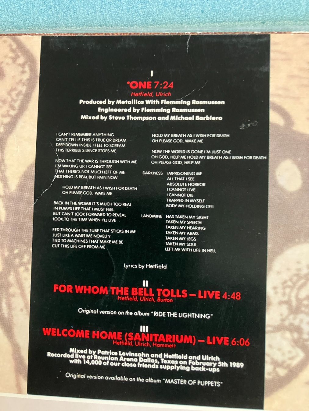 Dischi in vinile: Metallica – Usato da Aarwangen venduto da Jukebox3 3