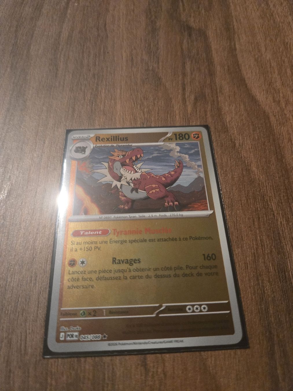 Pokémon Carte collezionabili: Équilibre parfait Rexilius revers 045/088 FR – Nuovo e nell'imballaggio originale da Rossinière venduto da seb_68fd